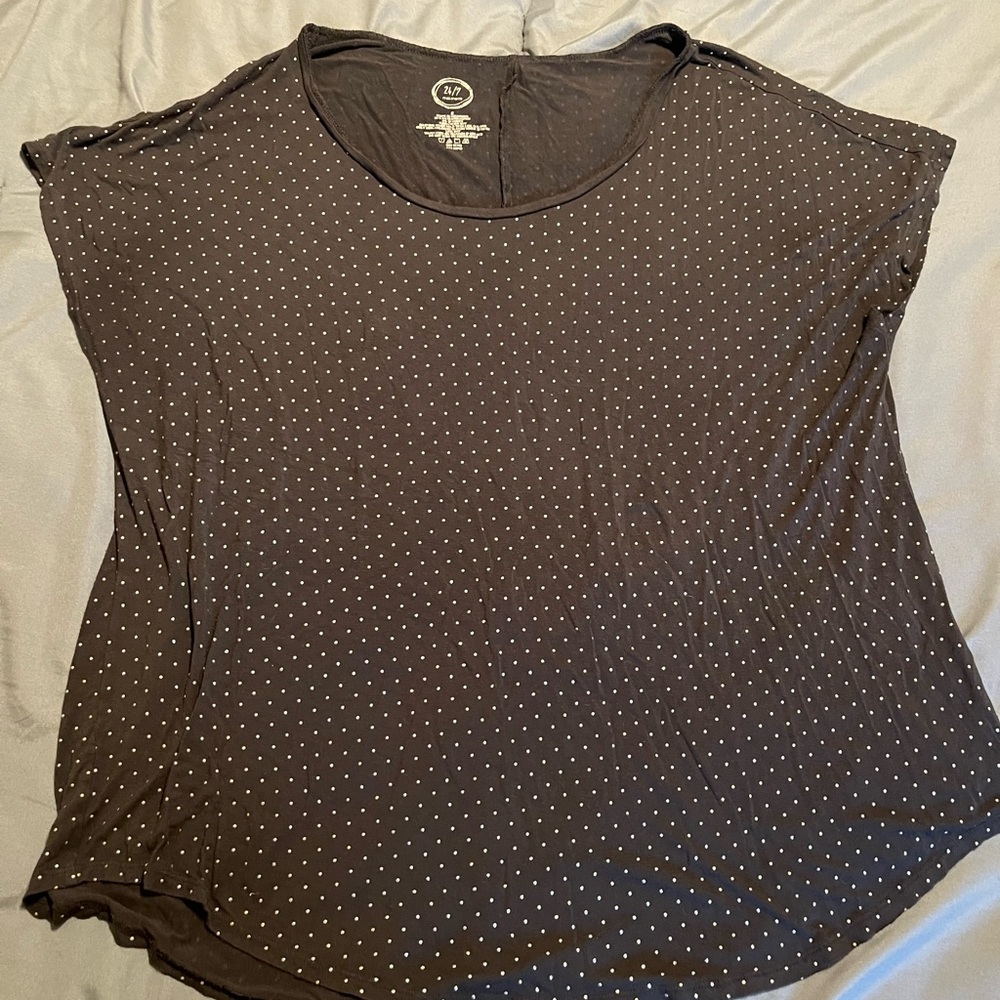 Maurice’s studded short sleeve shirt